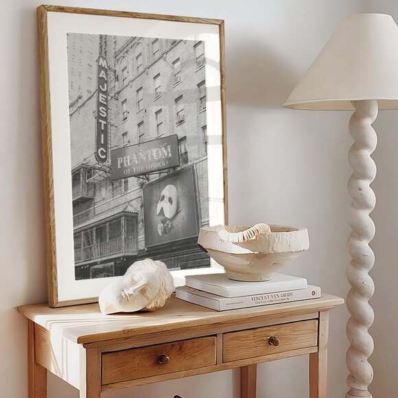 Majestic Theatre | 8x12 Unframed Photography Print | Black and White | wall art - Picture 3 of 8